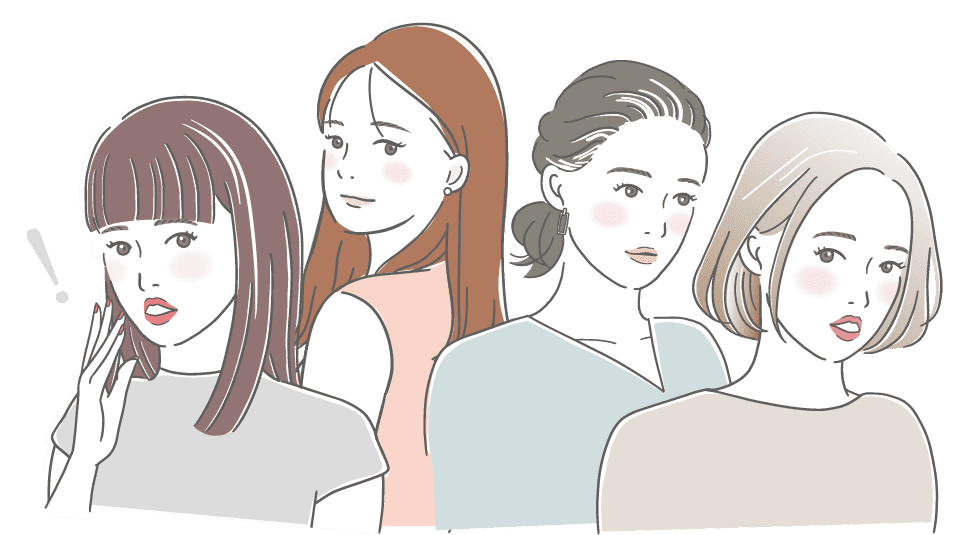 女性のイラスト