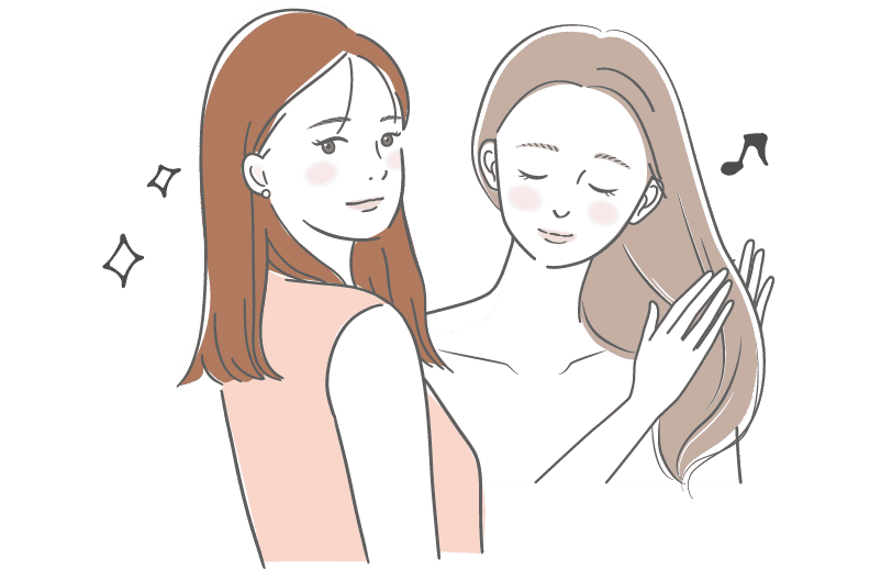 女性のイラスト